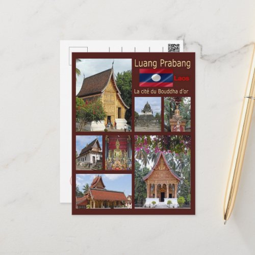 Luang Prabang _ Laos _ Mosaic _ Postcard