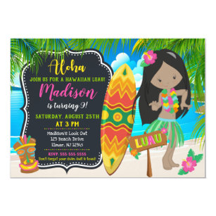 happy birthday luau gifts on zazzle