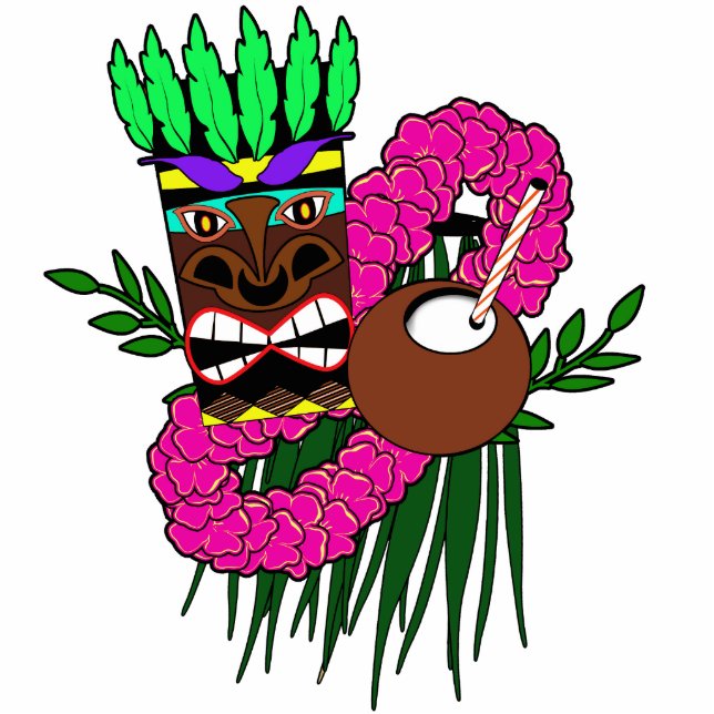 Luau Design Statuette (Front)