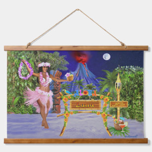LUAU HANGING TAPESTRY