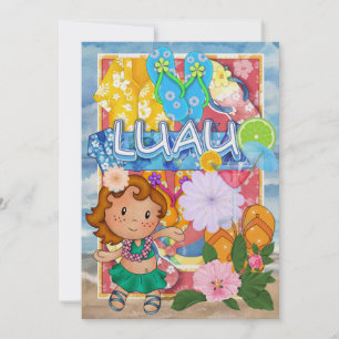 Luau Invitation by SRF