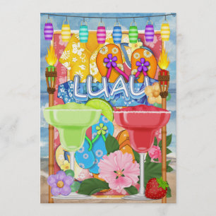 Luau Invitation by SRF