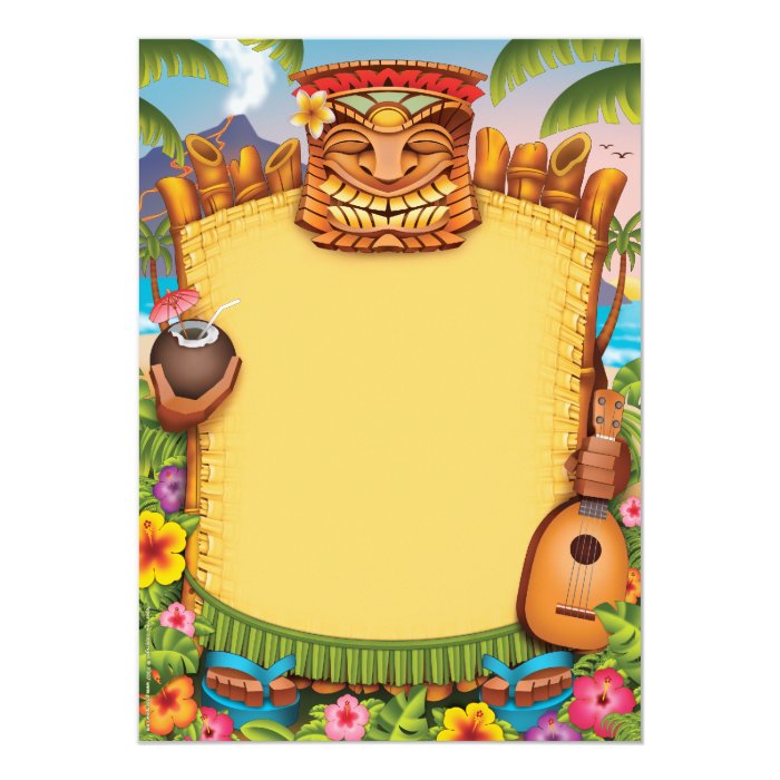 Luau Invitations, Hawaiian Party Invitations Zazzle