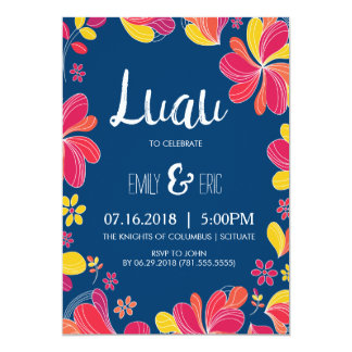 Tropical Island Party Invitations 4