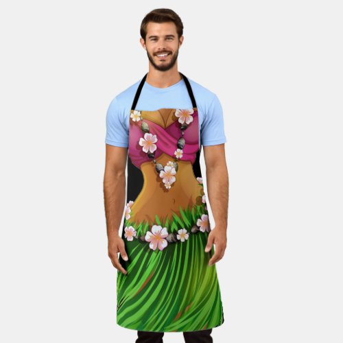 Luau or Kitchen Laughter Apron