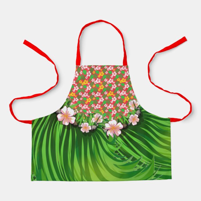 Luau or Let's Just Hula Apron (Front)