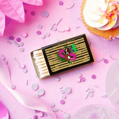 Luau Party Design Matchboxes