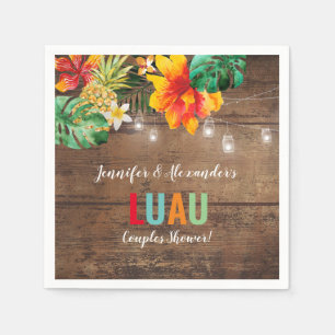 Luau Party Napkins
