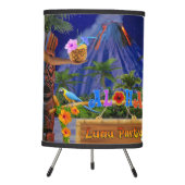 LUAU PARTY TRIPOD LAMP (Front)