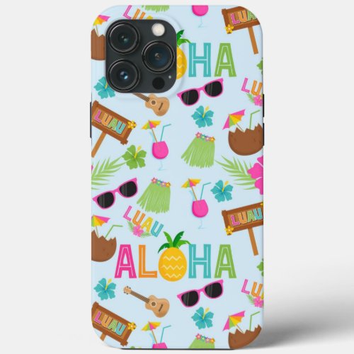Luau Themed Tiki Phone Case 