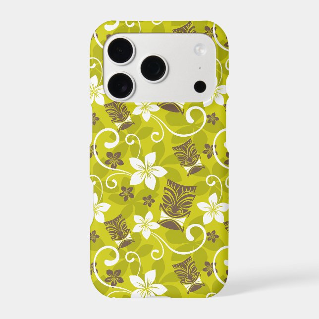 LUAU TIKI  iPhone CASE (Back)