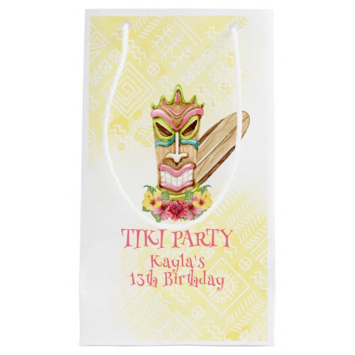 Luau Tiki Party or Tropical Theme Small Gift Bag