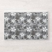 LUAU TIKI PATTERN (CHARCOAL)