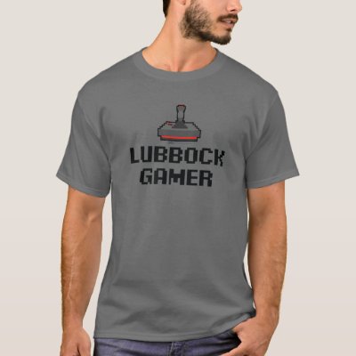 Lubbock Gamer 8-Bit City T-Shirt