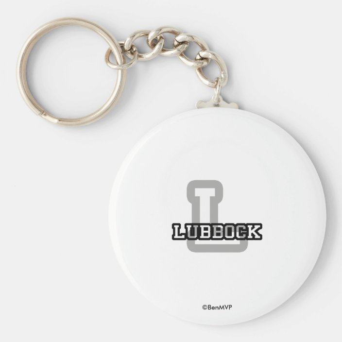 Lubbock Key Chain