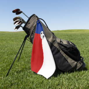Lubbock (Texas) city flag Golf Towel