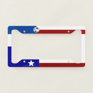 Lubbock (Texas) city flag License Plate Frame