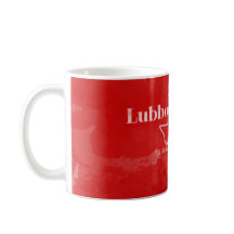 Lubbock Texas Red Mug