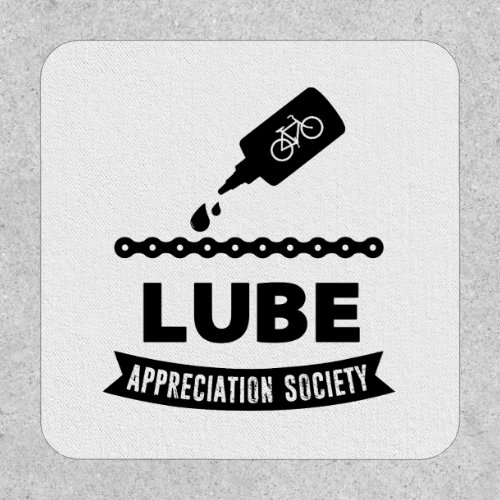 Lube Appreciation Society Cycling Patch