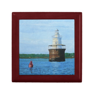 Lubec Channel Lighthosue Painting Gift Box