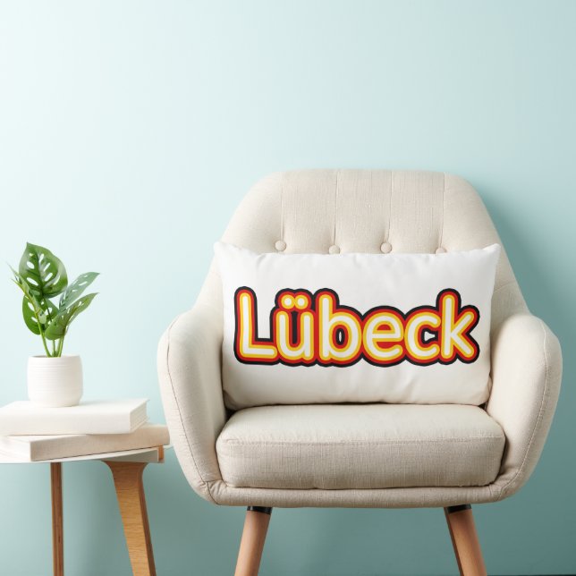 Lübeck Deutschland Germany Lumbar Pillow (Chair)