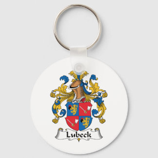 Lubeck Family Crest Keychain