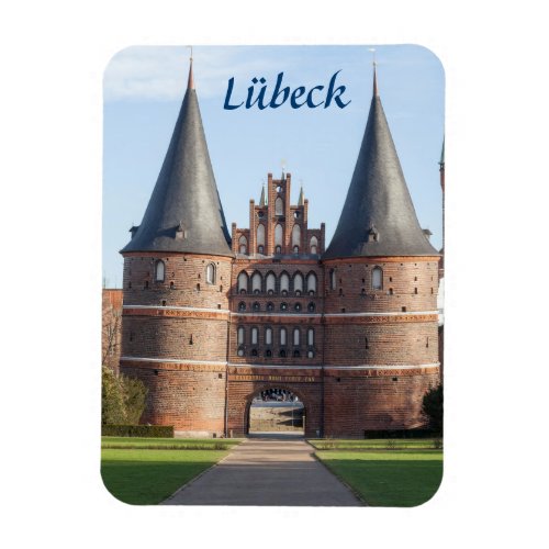 Lbeck Holstentor Gate photo Magnet