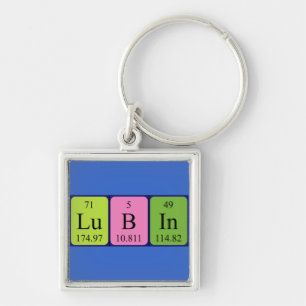 Lubin periodic table name keyring
