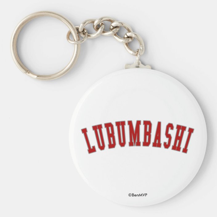 Lubumbashi Keychain