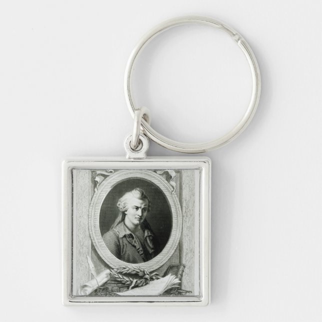 Luc de Clapiers  Marquis of Vauvenargues Keychain (Front)