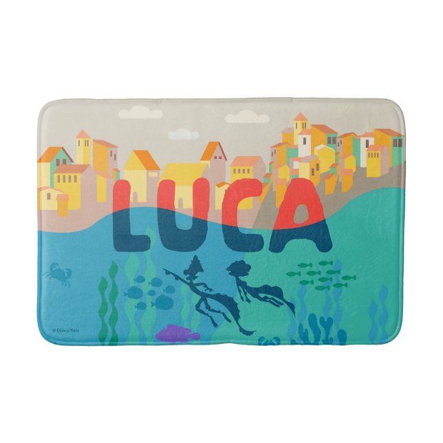 Luca | Above and Below with Alberto & Luca Bath Mat (Front)