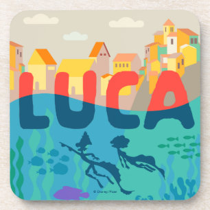 Luca   Above and Below with Alberto & Luca Beverage Coaster