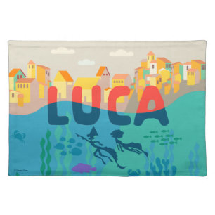 Luca Above and Below with Alberto & Luca Cloth Placemat