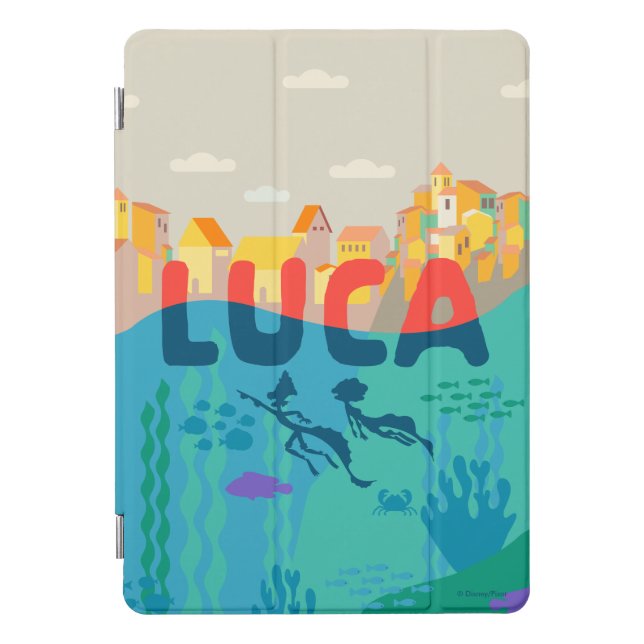 Luca | Above and Below with Alberto & Luca iPad Pro Cover (Front)