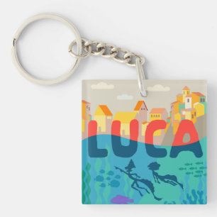 Luca Above and Below with Alberto & Luca Keychain