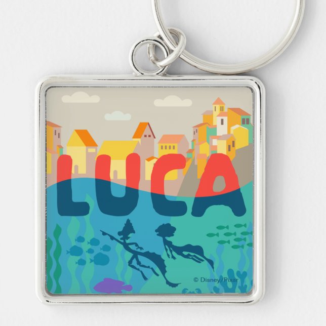 Luca | Above and Below with Alberto & Luca Keychain (Front)