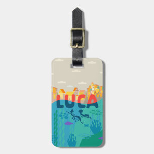 Luca Above and Below with Alberto & Luca Luggage Tag