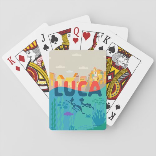 Luca  Above and Below with Alberto  Luca Poker Cards