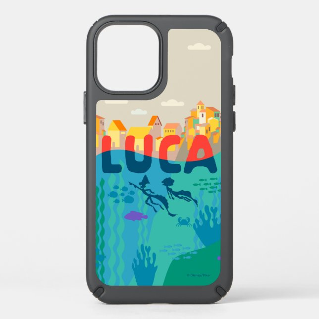 Luca | Above and Below with Alberto & Luca Speck iPhone 12 Case (Front)