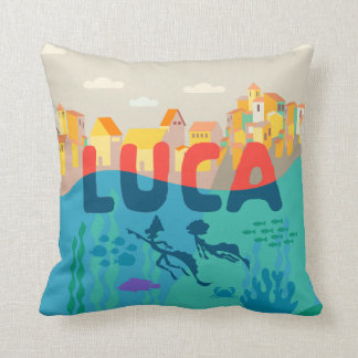 Luca | Above and Below with Alberto & Luca Throw Pillow