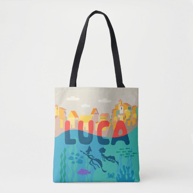 Luca | Above and Below with Alberto & Luca Tote Bag (Front)