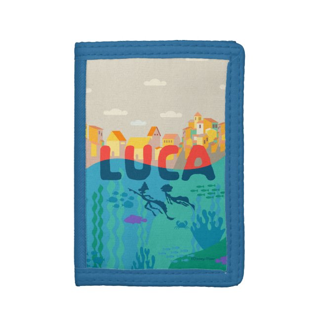 Luca | Above and Below with Alberto & Luca Trifold Wallet (Front Vertical)