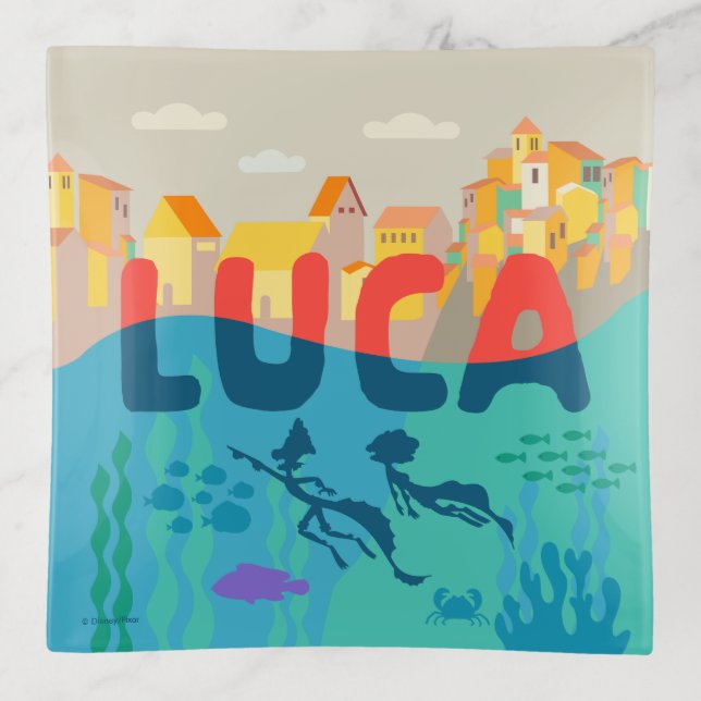 Luca | Above and Below with Alberto & Luca Trinket Tray (Front)