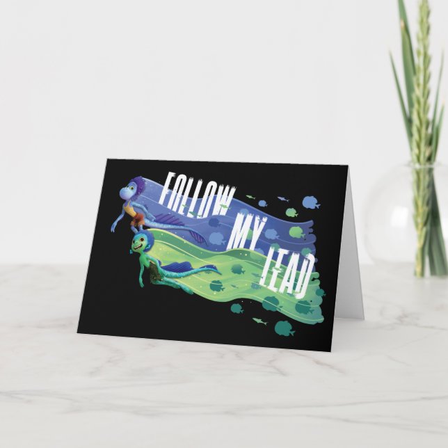 Luca | Alberto & Luca - Follow My Lead Card (Front)