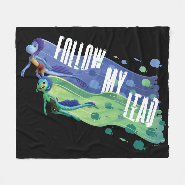 Luca | Alberto & Luca - Follow My Lead Fleece Blanket (Front (Horizontal))