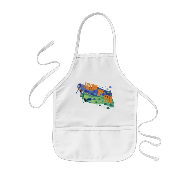 Luca | Alberto & Luca - Follow My Lead Kids' Apron (Front)