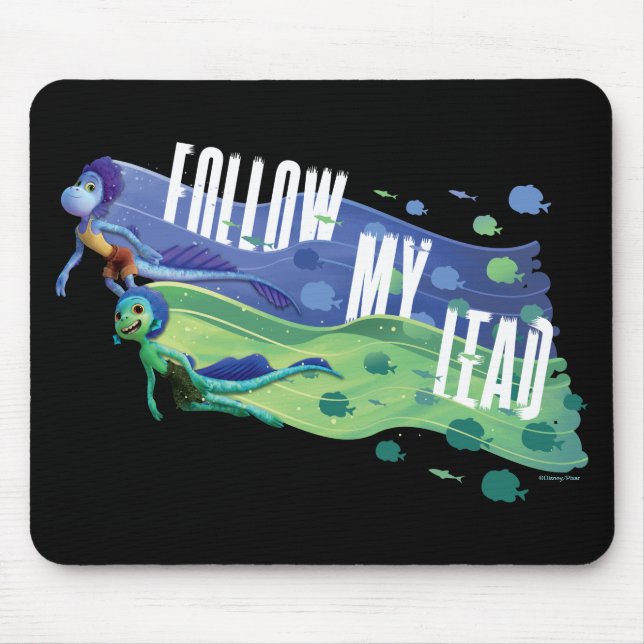 Luca | Alberto & Luca - Follow My Lead Mouse Pad (Front)