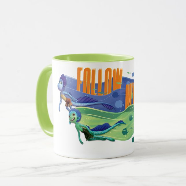 Luca | Alberto & Luca - Follow My Lead Mug (Front Left)