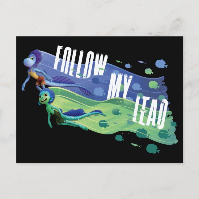 Luca | Alberto & Luca - Follow My Lead Postcard (Front)