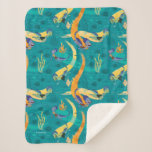 Luca | Alberto &amp; Luca Swim With Fish Pattern Sherpa Blanket